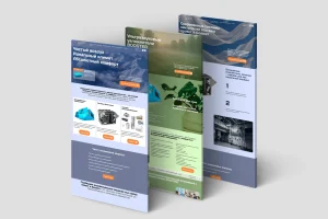 Многостраничник для компании по продаже и установке систем увлажнения, вентиляции и кондиционирования (Россия)